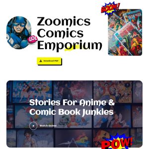 Zoomics Comics and Anime